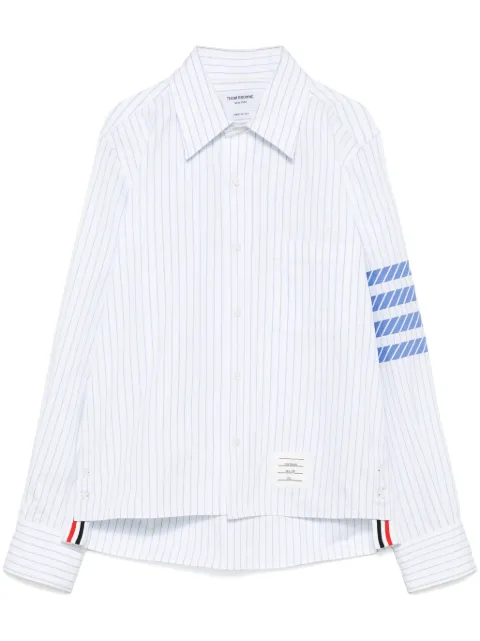 Thom Browne camisa con motivo 4-Bar