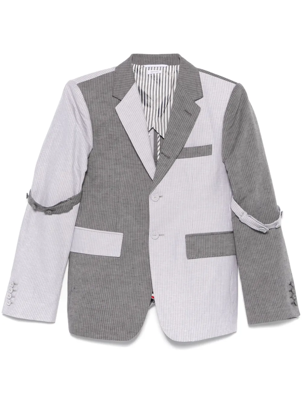 Thom Browne striped blazer | Grey | Image 1