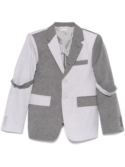 Blazer à rayures - Thom Browne - Modalova