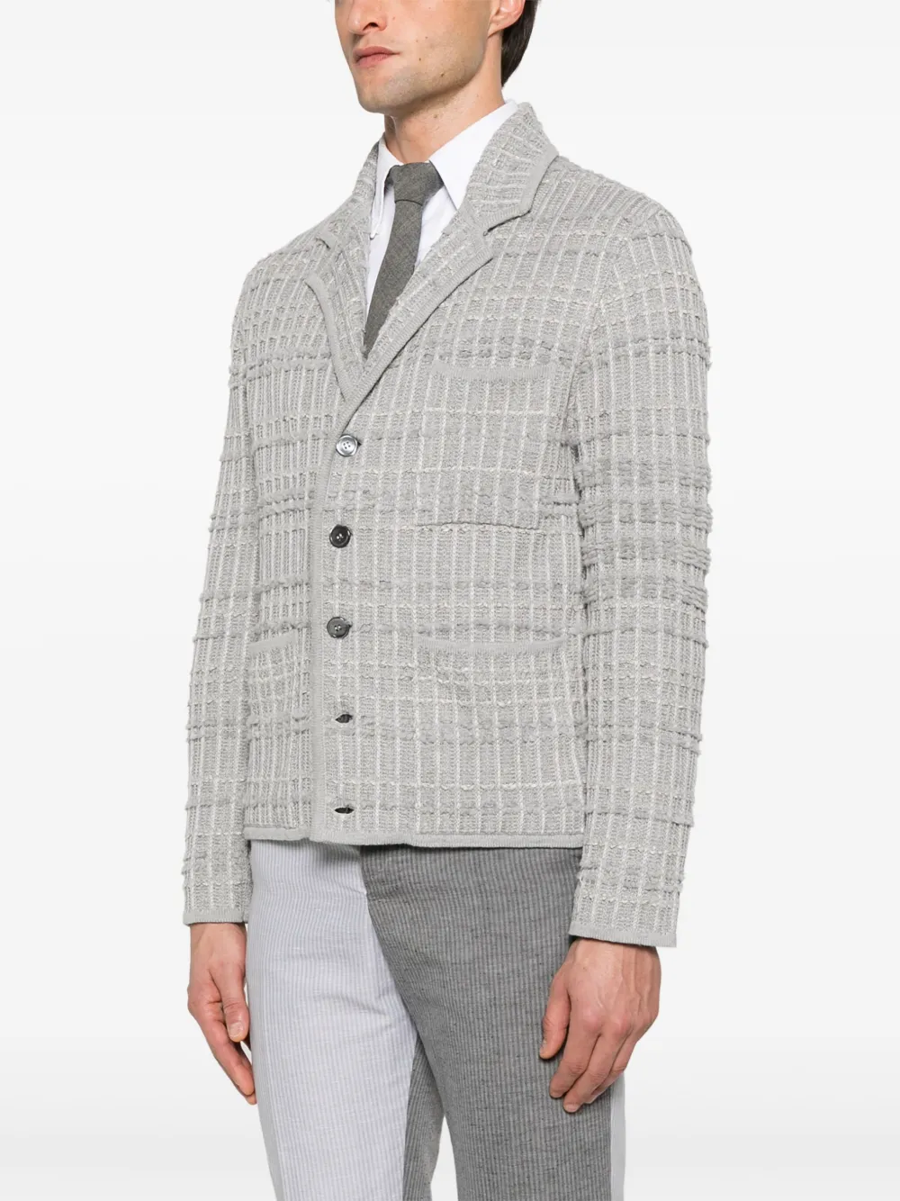 Thom Browne Shrunken Sack sportjas Grijs