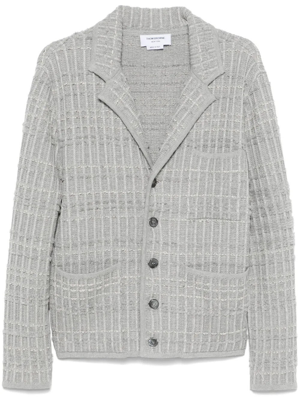 Thom Browne Shrunken Sack Sport Coat | Grey | Image 1