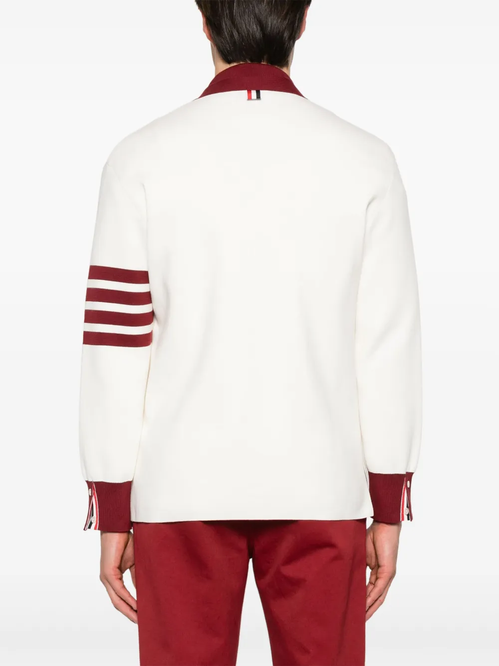 Thom Browne Gestreept vest Wit