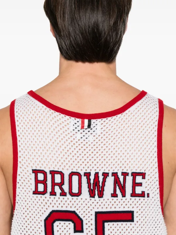 Thom Browne Athletic Tank Top | White | FARFETCH SG
