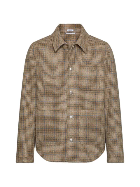 Thom Browne checked tweed jacket