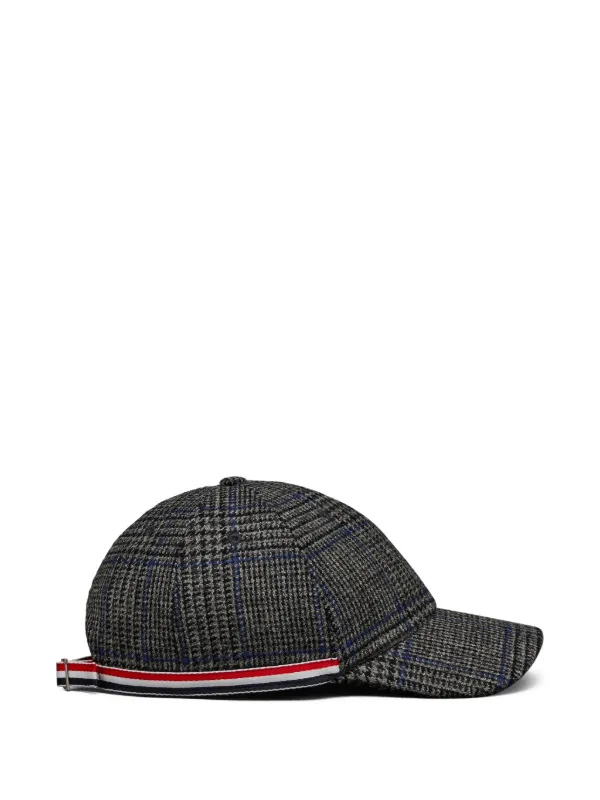 Thom Browne Twill Baseball Cap | Grey | FARFETCH GE