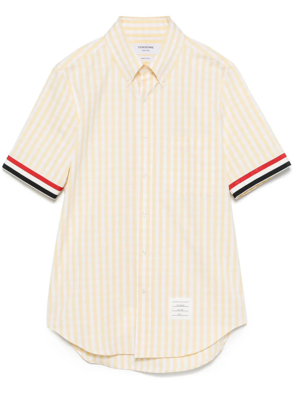 Thom Browne チェック シャツ - イエロー Thom Browne チェック シャツ - イエロー