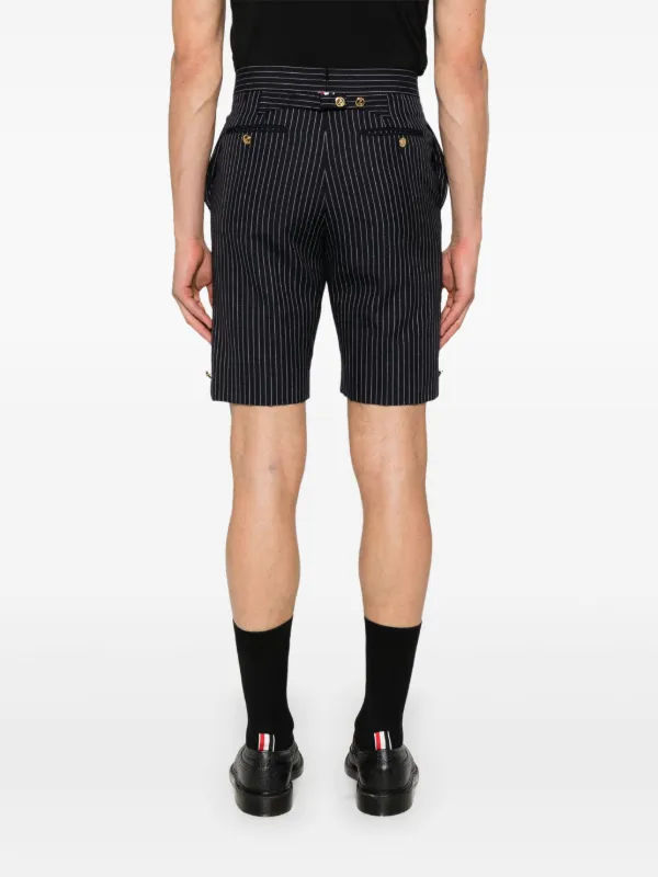 Thom Browne ストライプショートパンツ Thom Browne ストライプ ショートパンツ | ブルー | FARFETCH JP