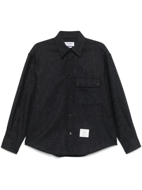 Thom Browne tweed shirt