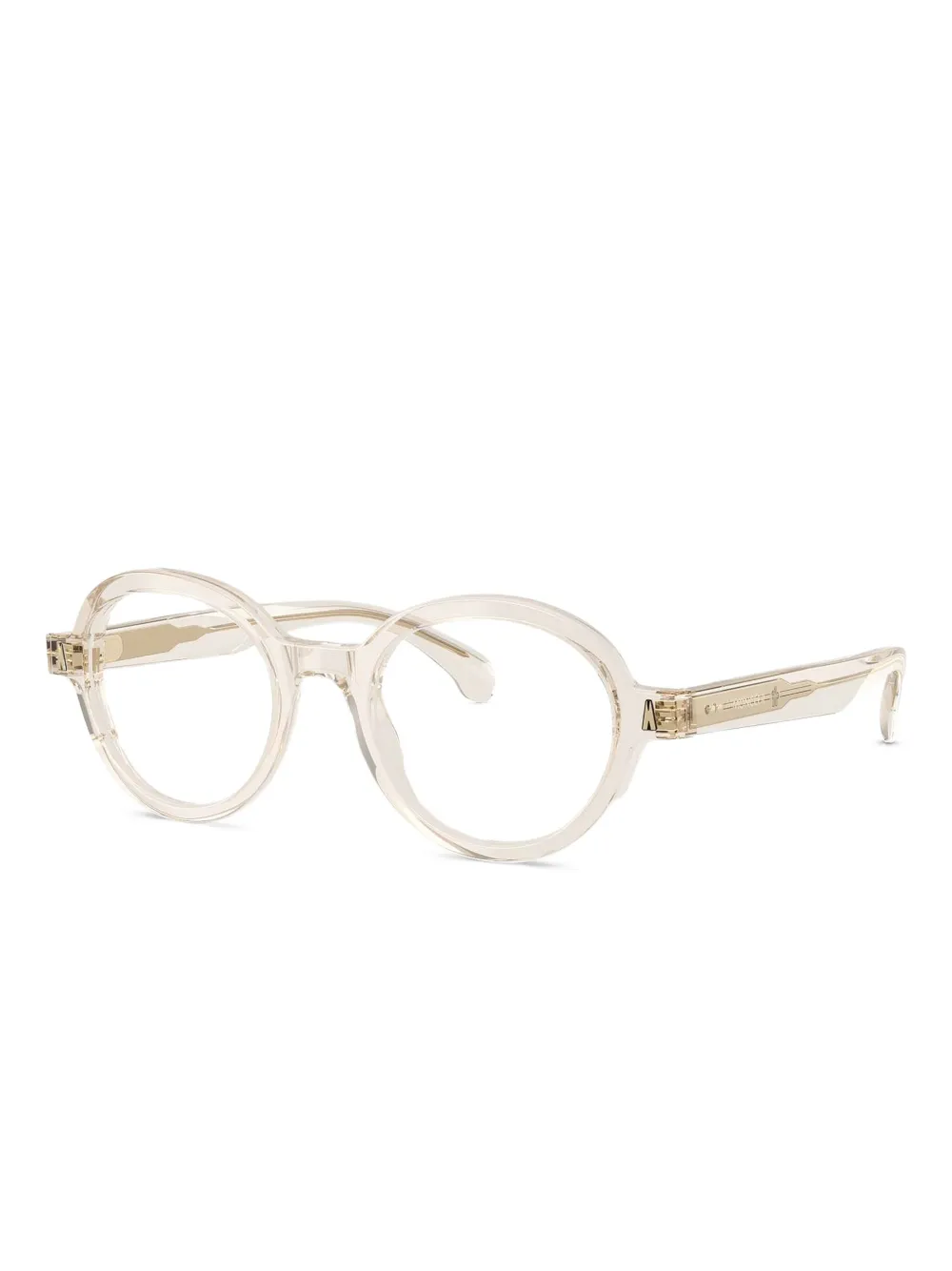 Moncler Eyewear round-frame transparent glasses | Men | Image 2