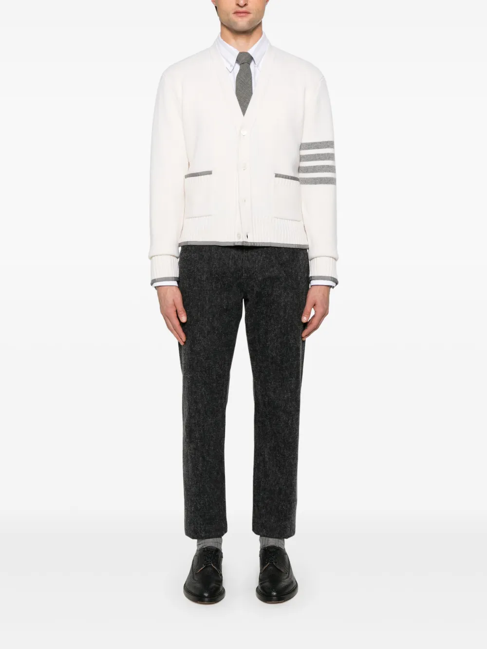 Thom Browne 4 Bar Stripe cardigan | Cardigans | Image 2