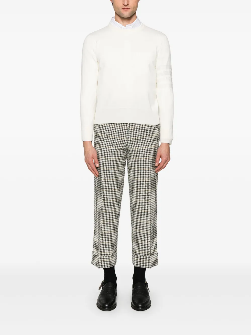 Thom Browne suéter con motivo 4-Bar | Suéteres | Image 2
