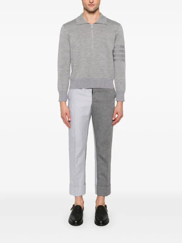 Thom Browne 4BAR ポロシャツ | グレー | FARFETCH JP