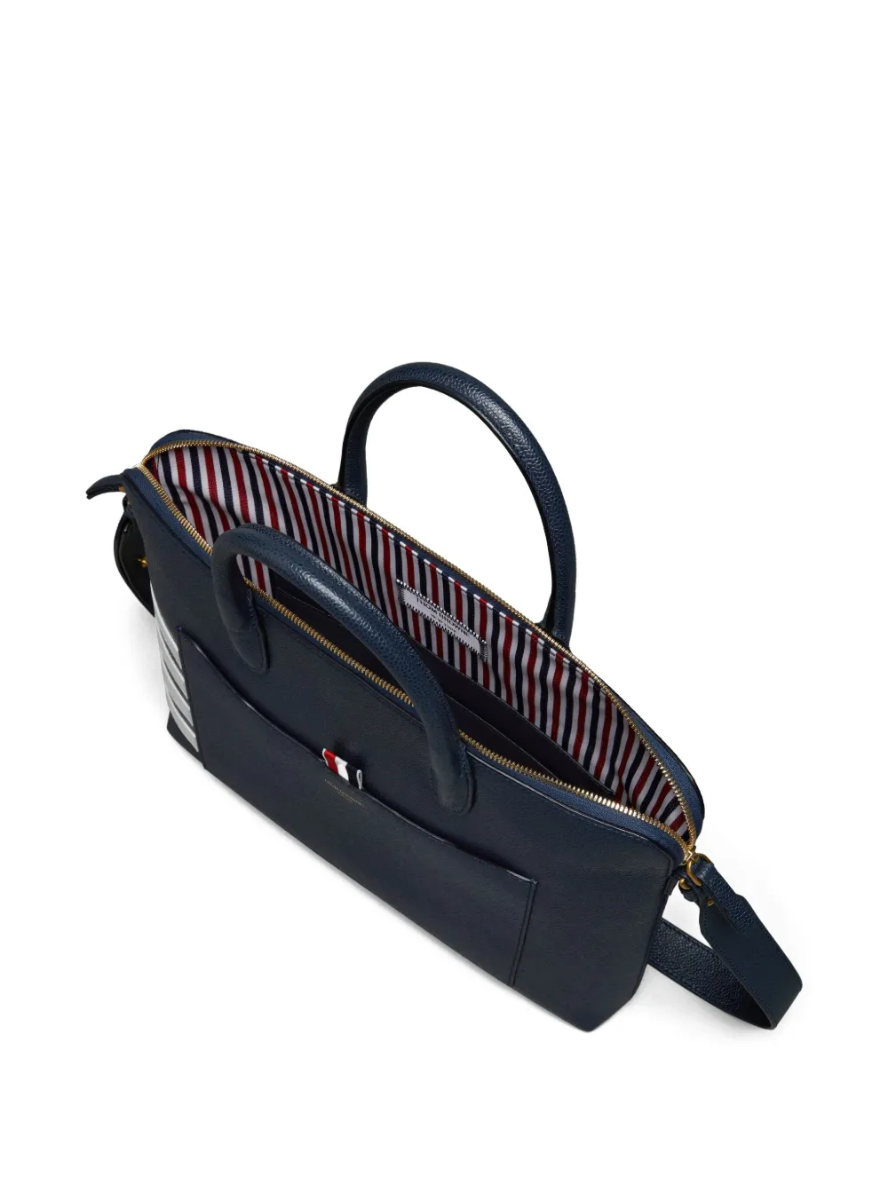Thom Browne Leren shopper Blauw