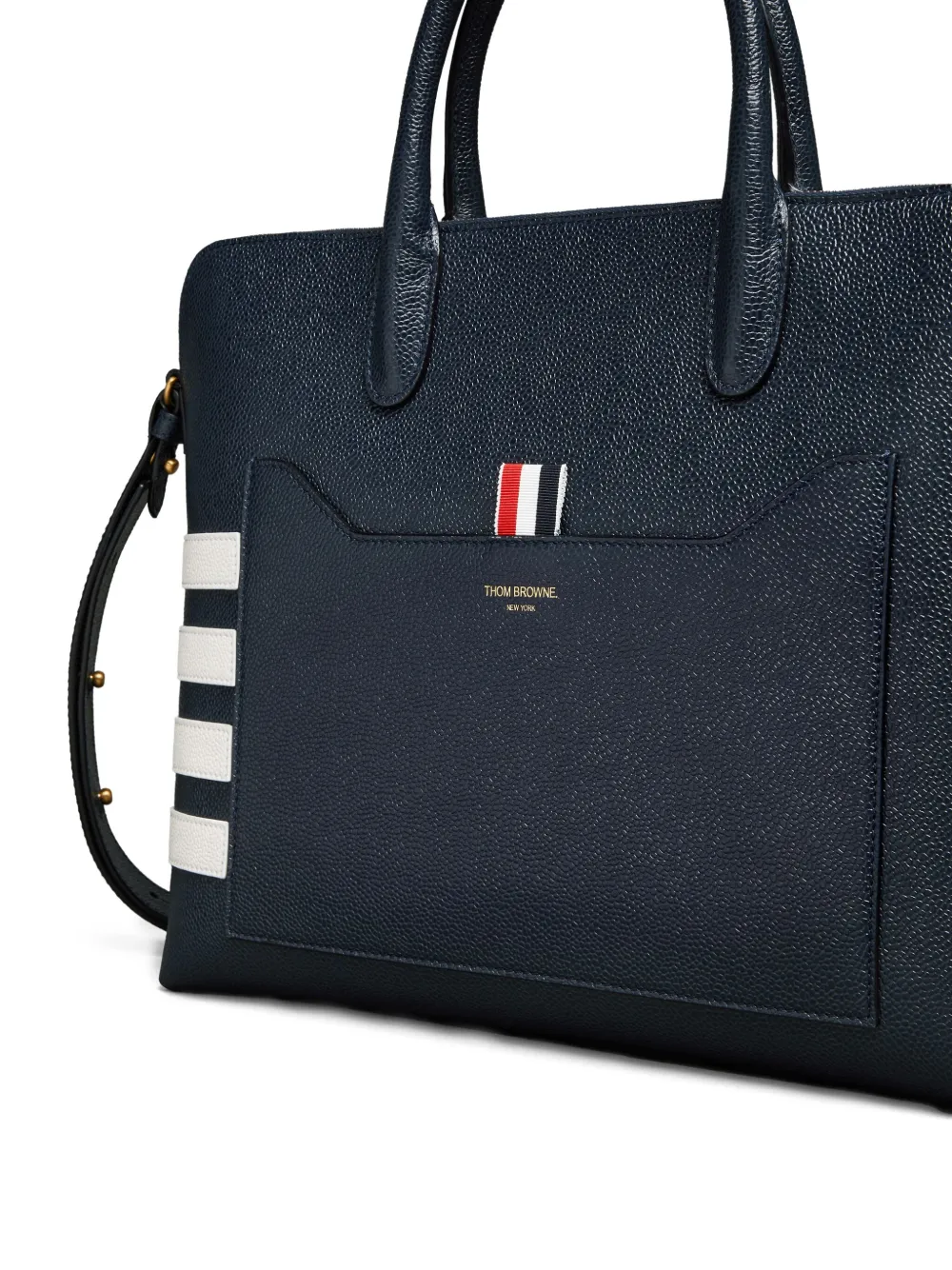 Thom Browne Leren shopper Blauw