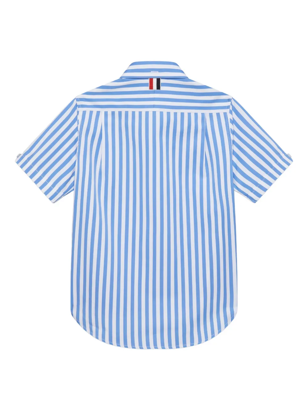 Thom Browne Kids striped short-sleeve shirt | Boys Shirts | Image 2
