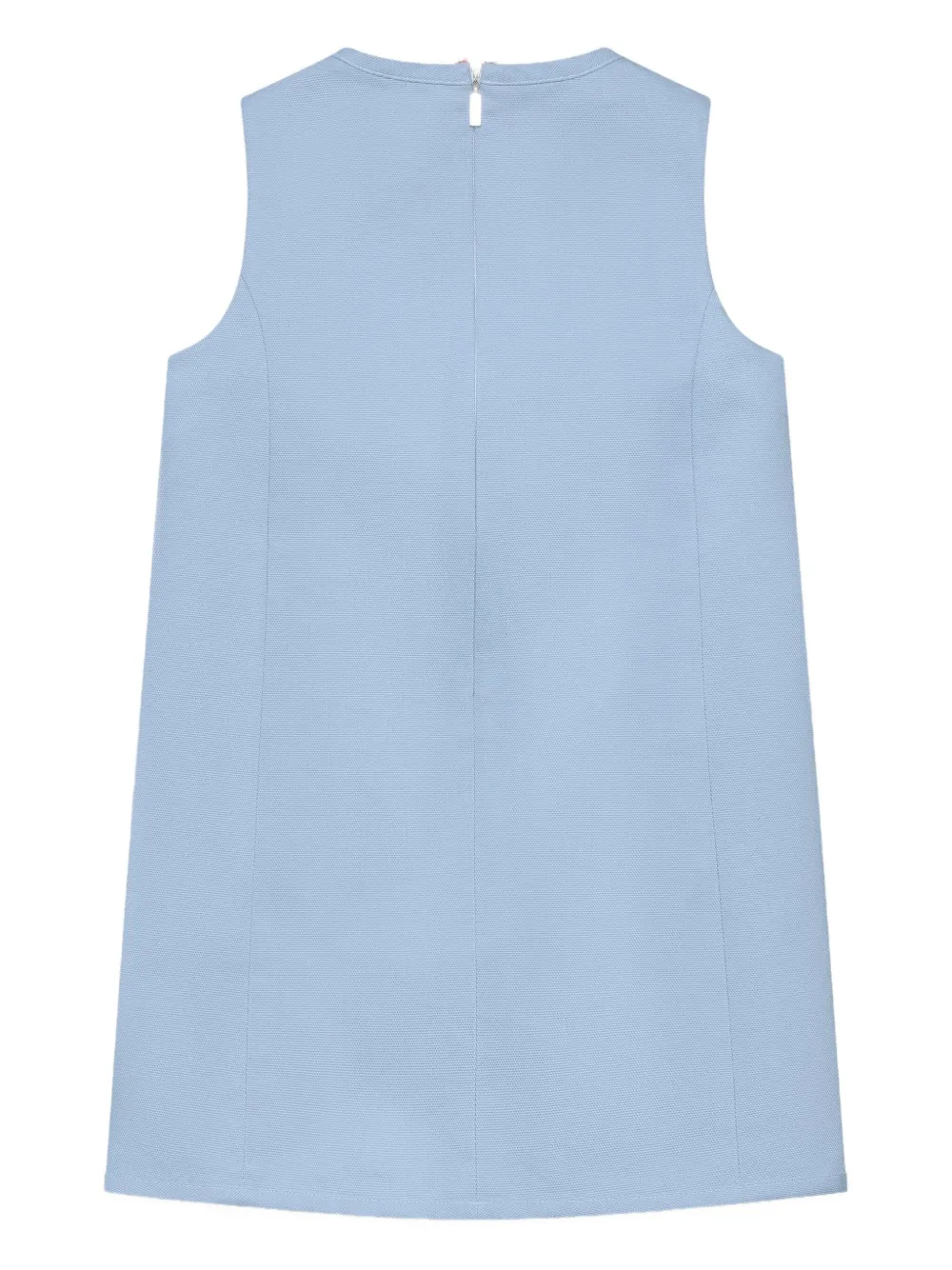 Thom Browne Kids Mouwloze jurk met zakdetail Blauw