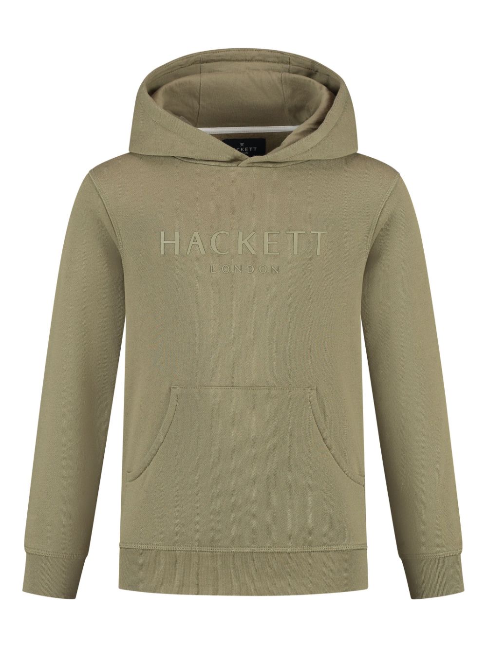 Hackett Kids Hoodie met print Groen