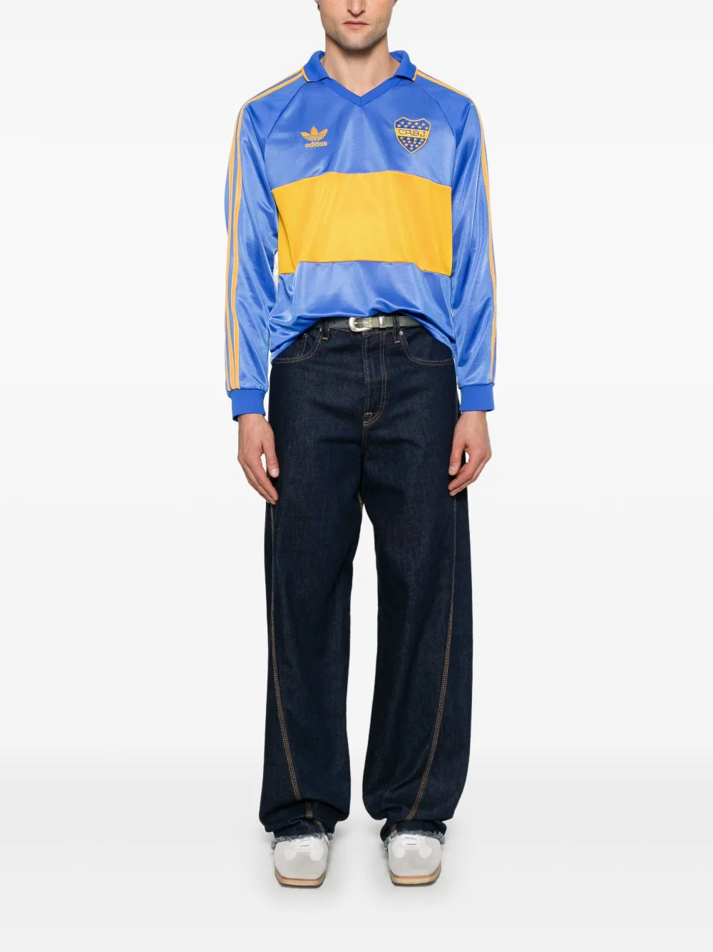 adidas Boca Juniors 1993 T-shirt - Blauw