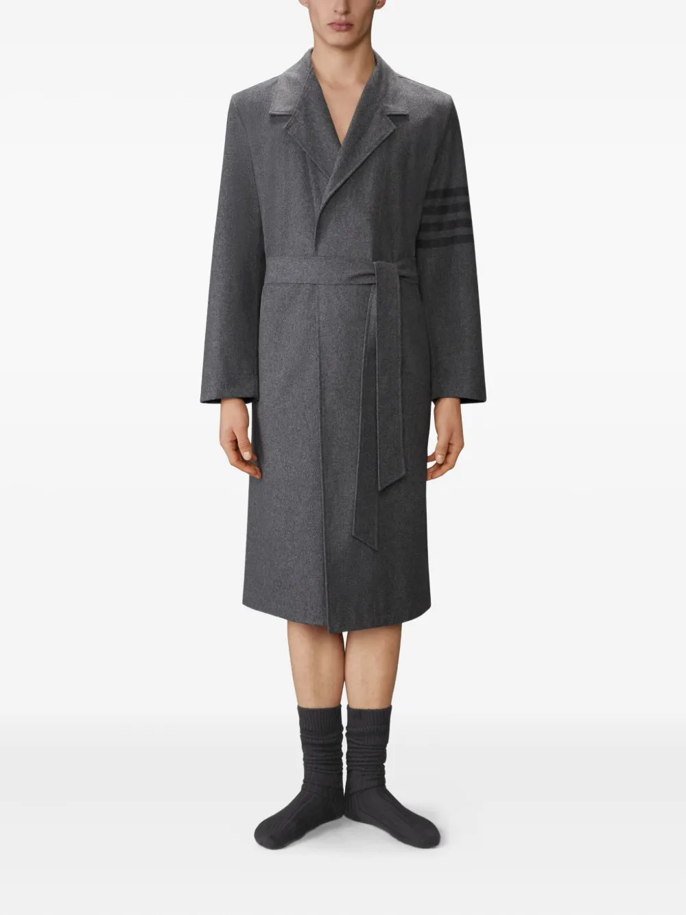 Thom Browne 4-Bar avondjurk Grijs
