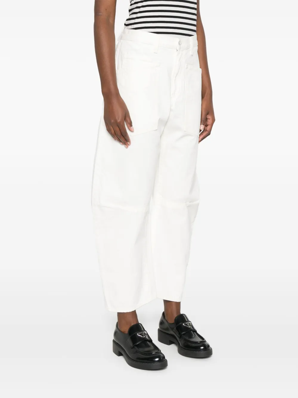 Shop Nili Lotan Shon Jeans In White