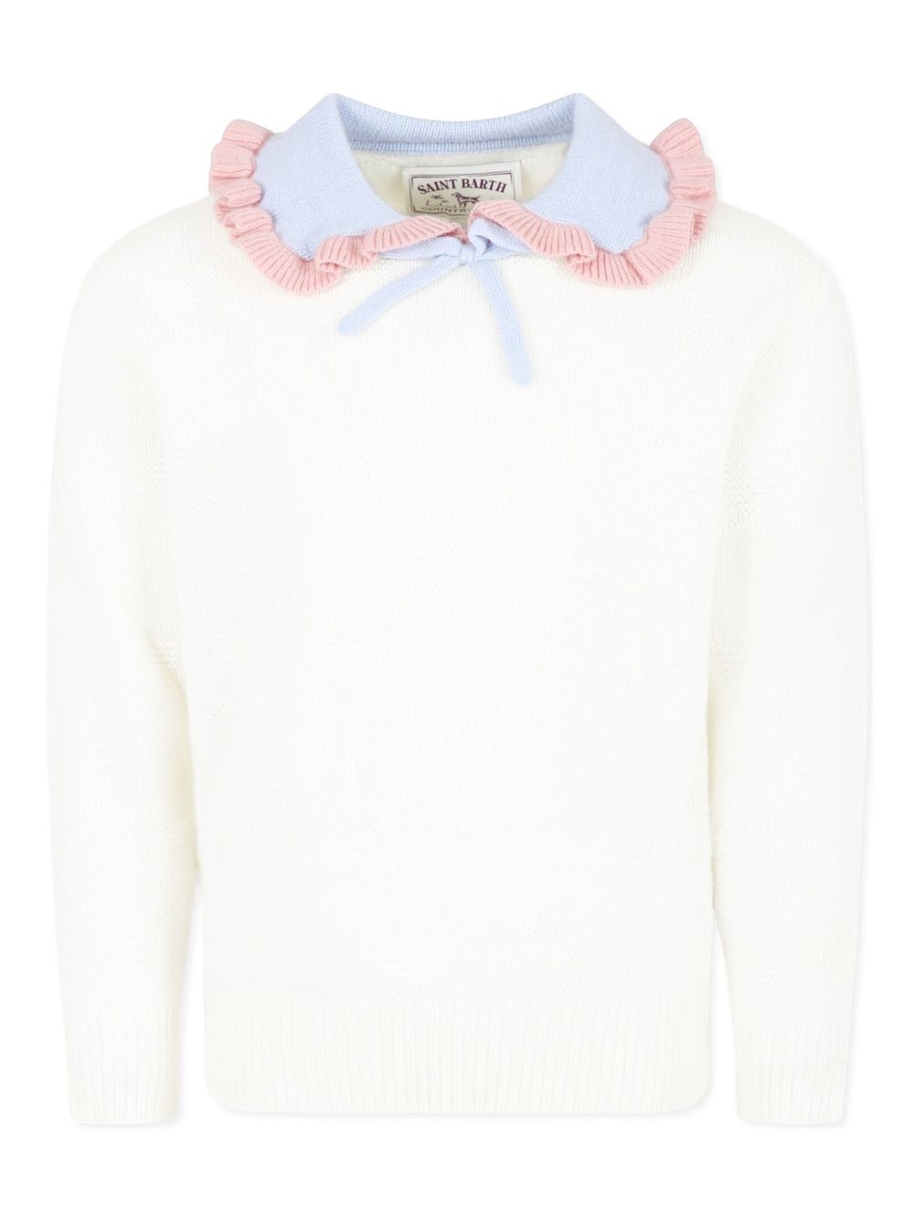 MC2 Saint Barth Kids knitted sweater - Neutrals