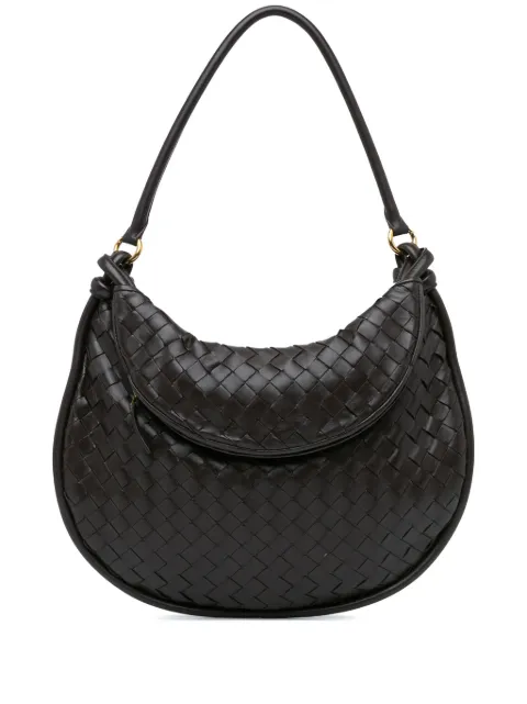 Bottega Veneta Pre-Owned 2012-2023 Large Lambskin Intrecciato Gemelli hobo bag