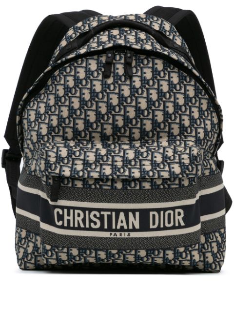 Christian Dior 2023 Oblique Diortravel backpack Women