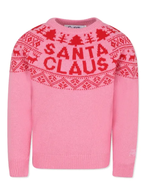 MC2 Saint Barth Kids patterned-jacquard sweater