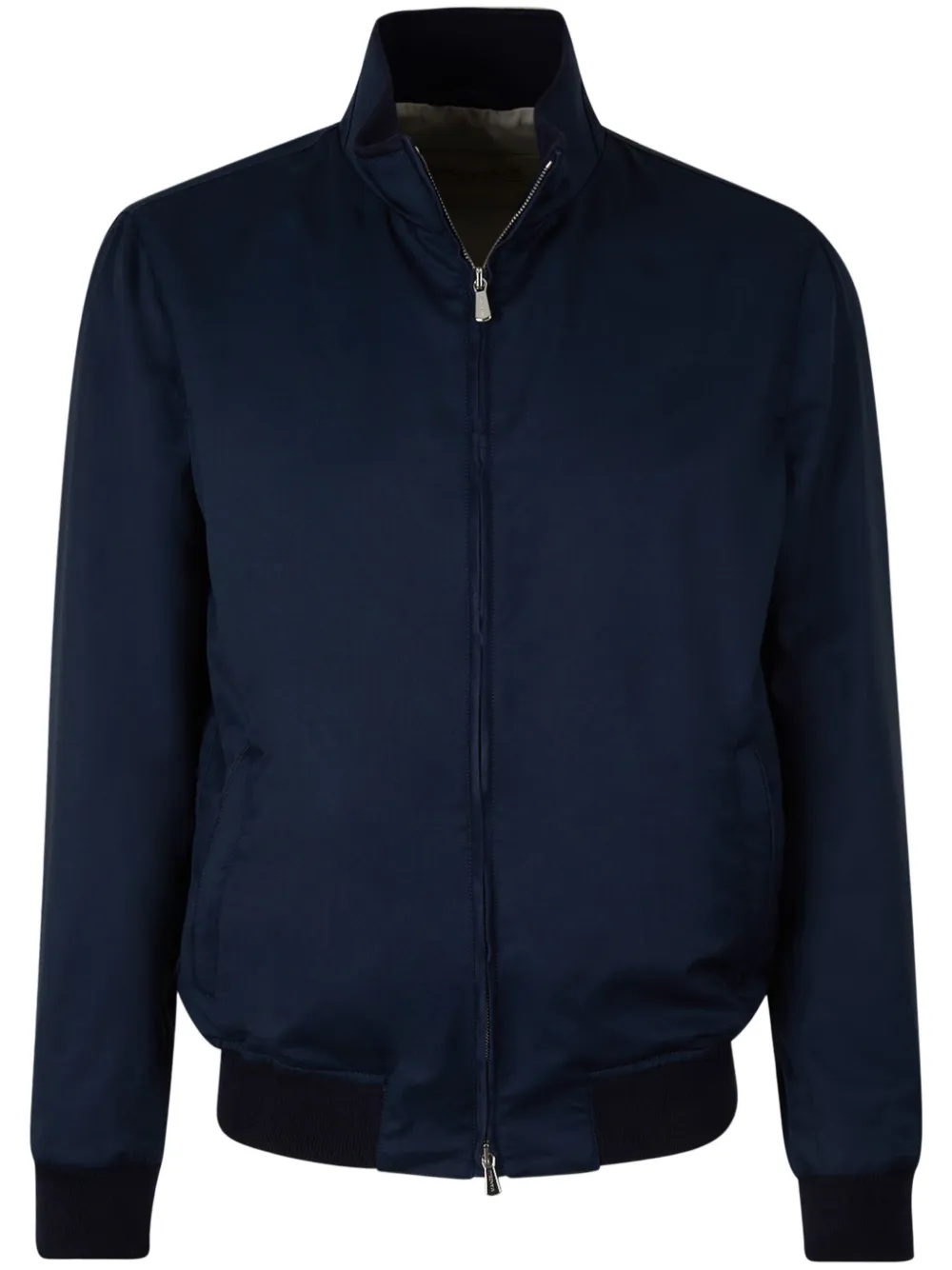 Mandelli wool bomber jacket | Blue | Image 1