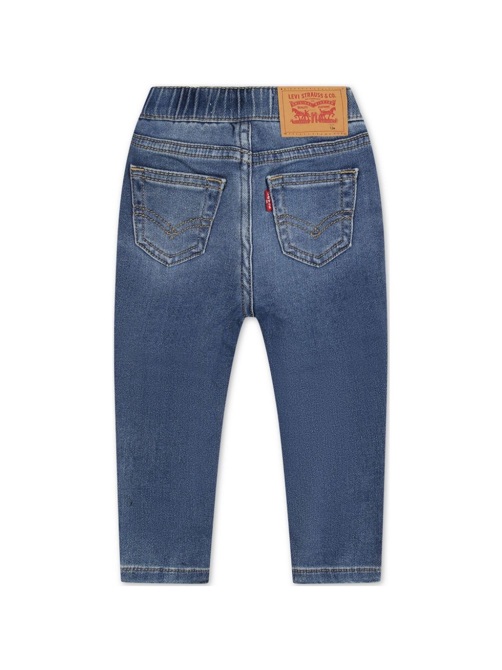 Levi's Kids drawstring-waistband jeans - Blue