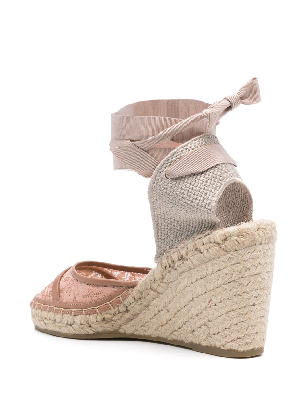 Malone Souliers 90mm Selen espadrilles Pink