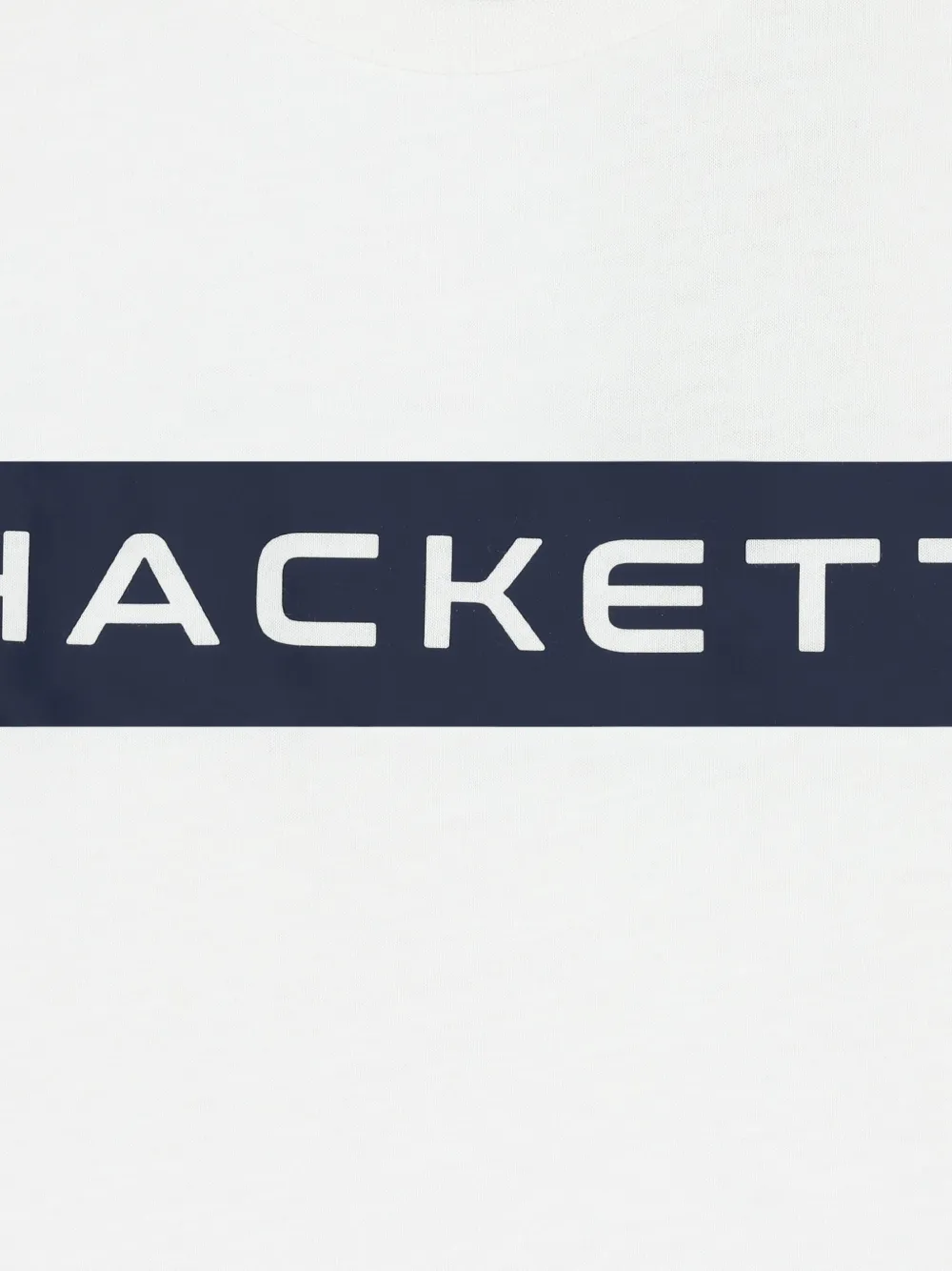 Hackett Kids T-shirt met logoprint Wit