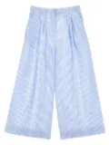 Philosophy Di Lorenzo Serafini Kids striped trousers - Blue