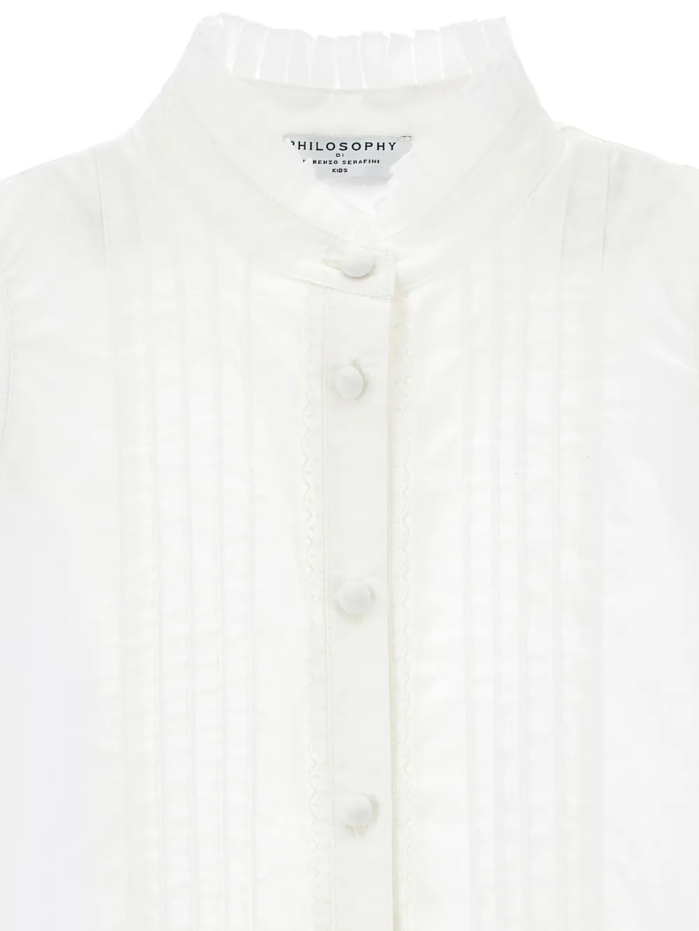 Philosophy Di Lorenzo Serafini Kids Mouwloze jurk Wit