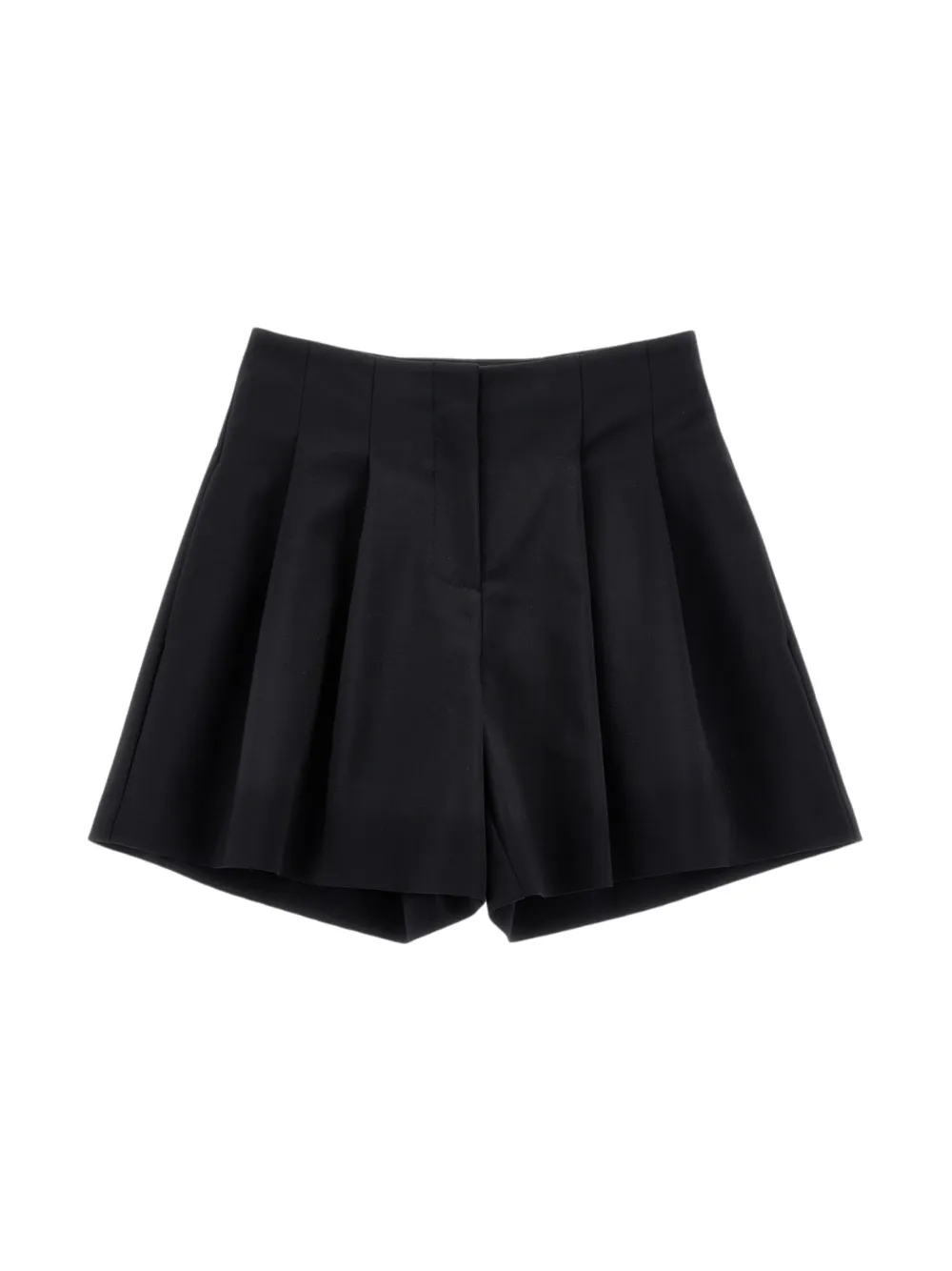 Philosophy Di Lorenzo Serafini Kids プリーツ ショートパンツ - ブラック Philosophy Di Lorenzo Serafini Kids プリーツ ショートパンツ - ブラック