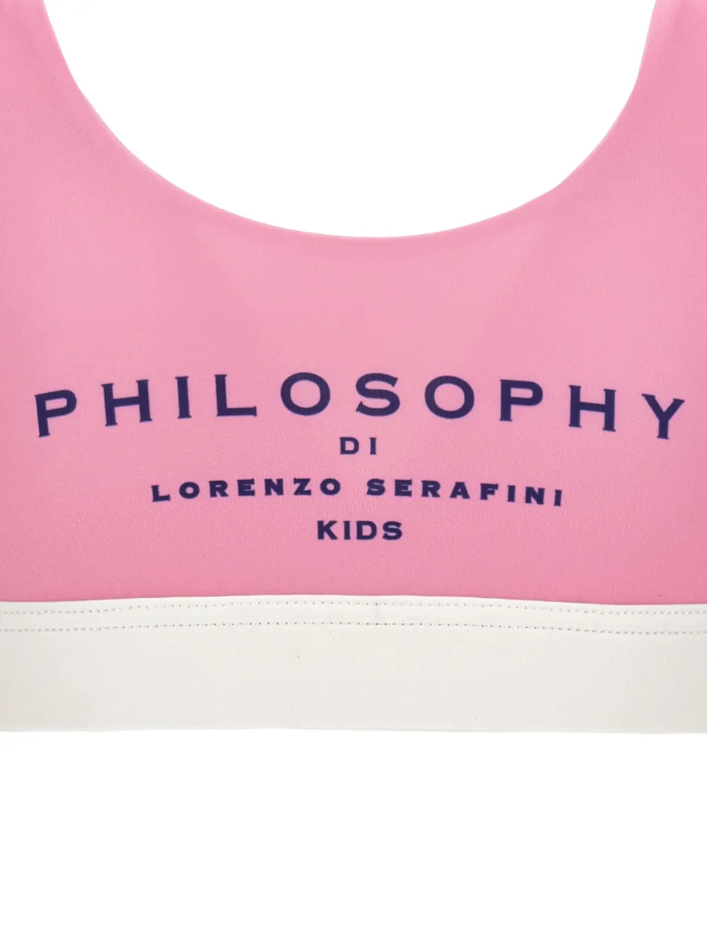 Philosophy Di Lorenzo Serafini Kids Bikini met logoprint Roze