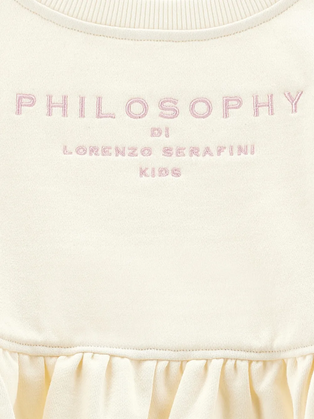 Philosophy Di Lorenzo Serafini Kids Sweater met geborduurd logo Wit