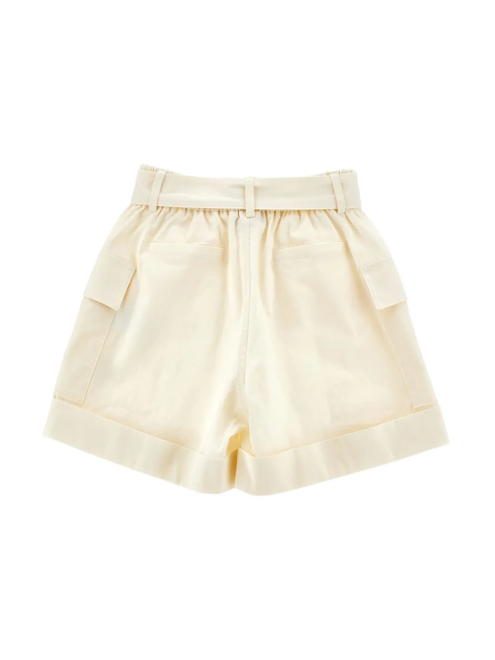 philosophydilorenzoserafinikids Philosophy Di Lorenzo Serafini Kids Shorts met geborduurd logo - Beige