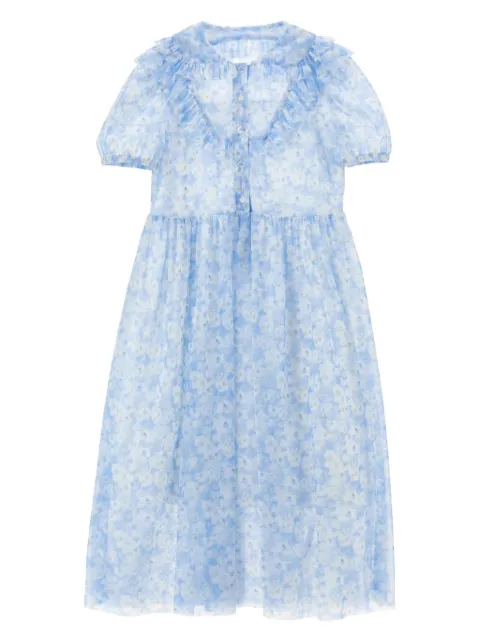 Philosophy Di Lorenzo Serafini Kids Kleid mit Blumen-Print