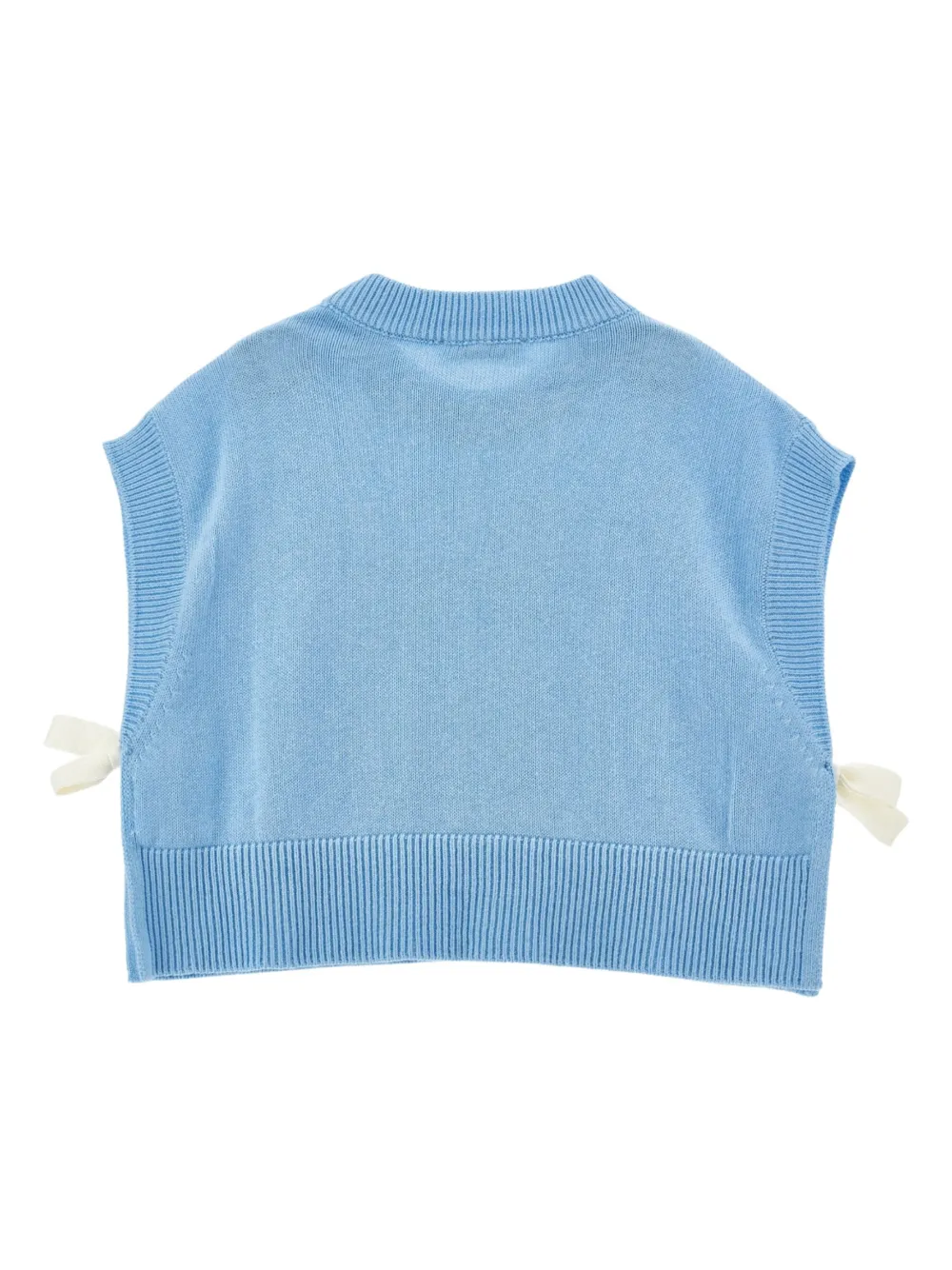 Image 2 of Philosophy Di Lorenzo Serafini Kids Blusa de algodão com logo bordado