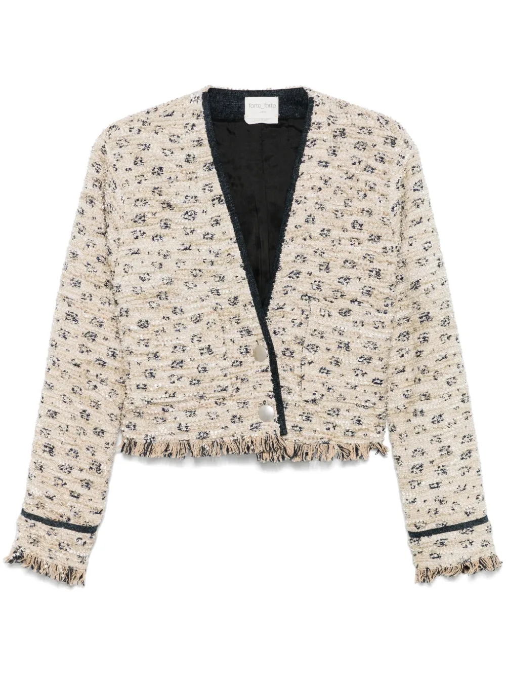 Forte Forte tweed jacket | Neutrals | Image 1