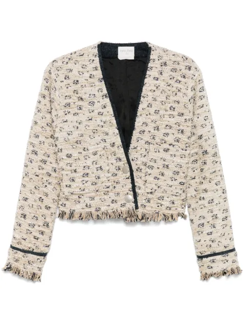 Blazer en tweed - Forte Forte - Modalova