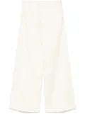 Forte Forte twill straight-leg trousers - Neutrals