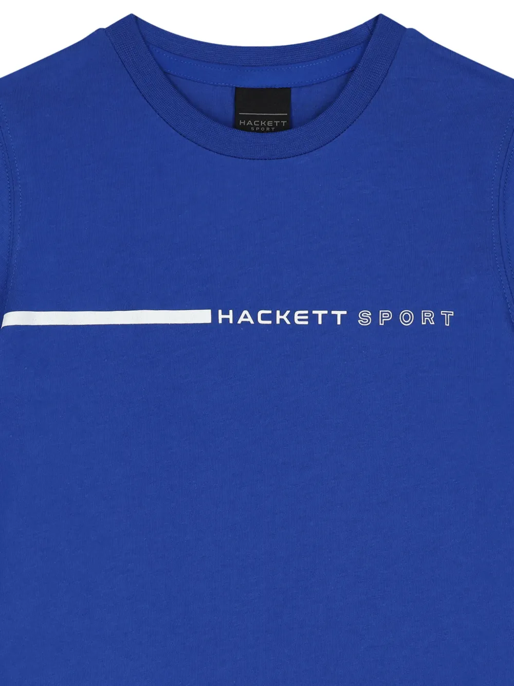 Hackett Kids T-shirt met logoprint Blauw