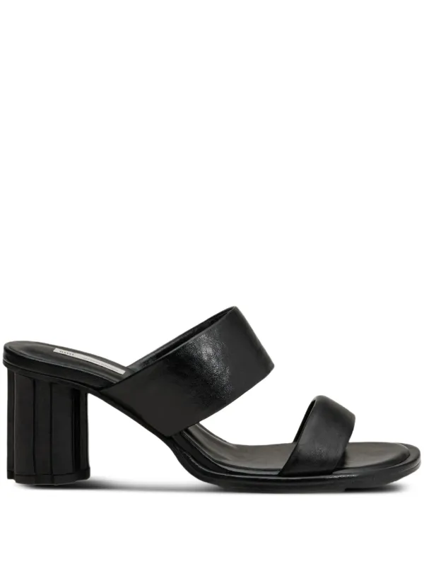 Ami Paris Piano Sandals in Black