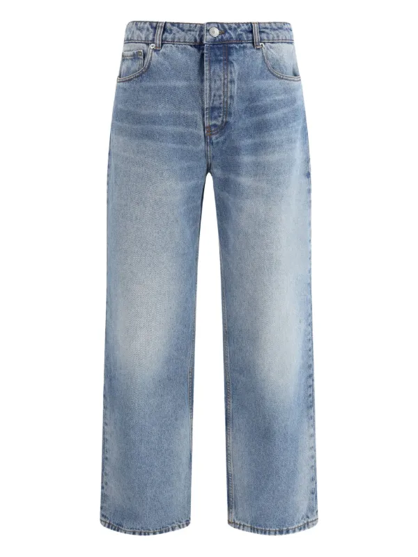 デニム・ジーパン Ami Paris Jeans AMI PARIS STRAIGHT FIT JEANS アミ パリス ストレート ジーンズ