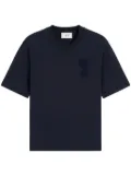 AMI Paris Patch T-shirt - Blue