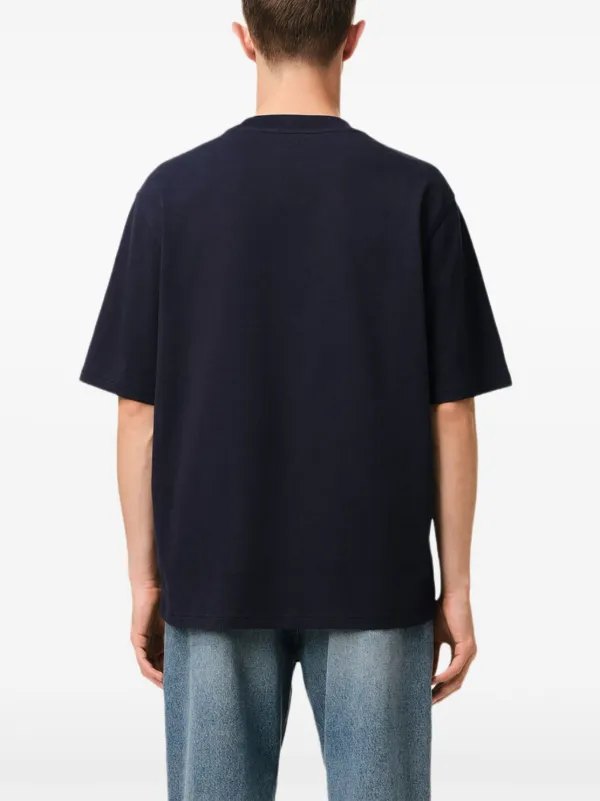AMI Paris パッチ Tシャツ | ブルー | FARFETCH JP