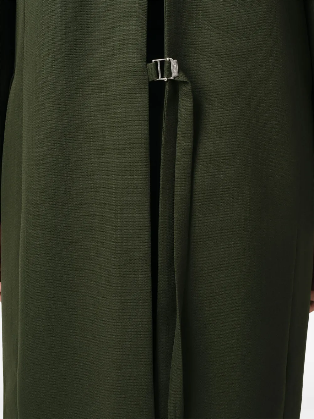 AMI Paris ロングコート | グリーン | FARFETCH JP