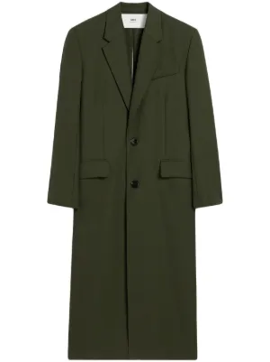 中古・古着通販】AMI Alexandre Mattiussi (アミ アレクサンドル マテュッシ) 比翼ステンカラーコート ベージュ  サイズ:SIZE XS｜ブランド・古着通販 トレファク公式【TREFAC FASHION】スマホサイト